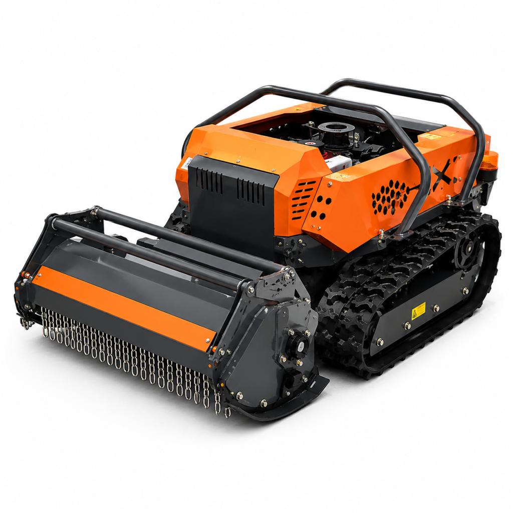 RCM-E500 Electric Remote Control Mower for slopes orchards and vegetation management